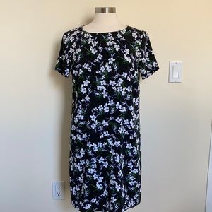 Floral Printed Shift Dress